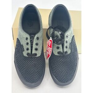 Vans Era Sneakers Harry‎ Potter Slytherin Black Green Women Size 7 New